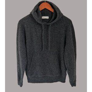 Everlane Wool Sweater Women’s Size XS Hoodie Pullover Gray Knit Pouch